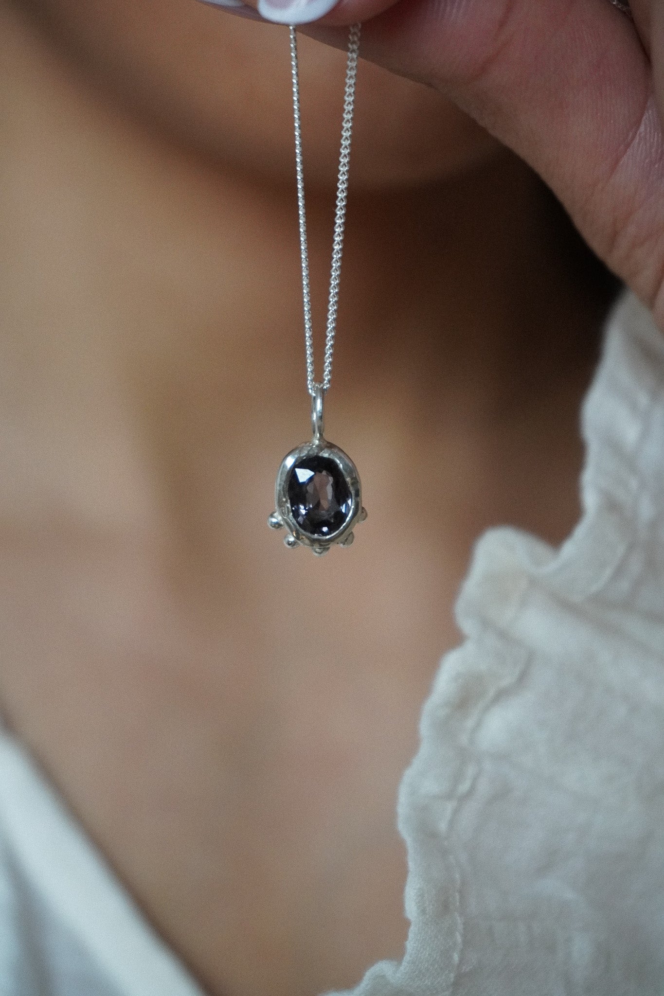 Collar Espinela Oval