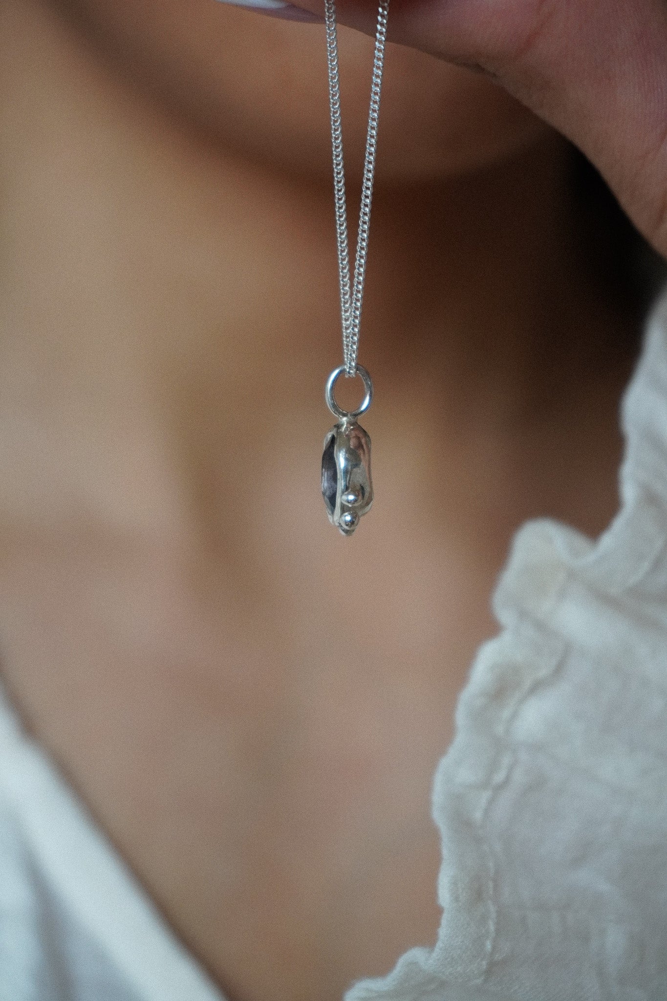 Collar Espinela Oval