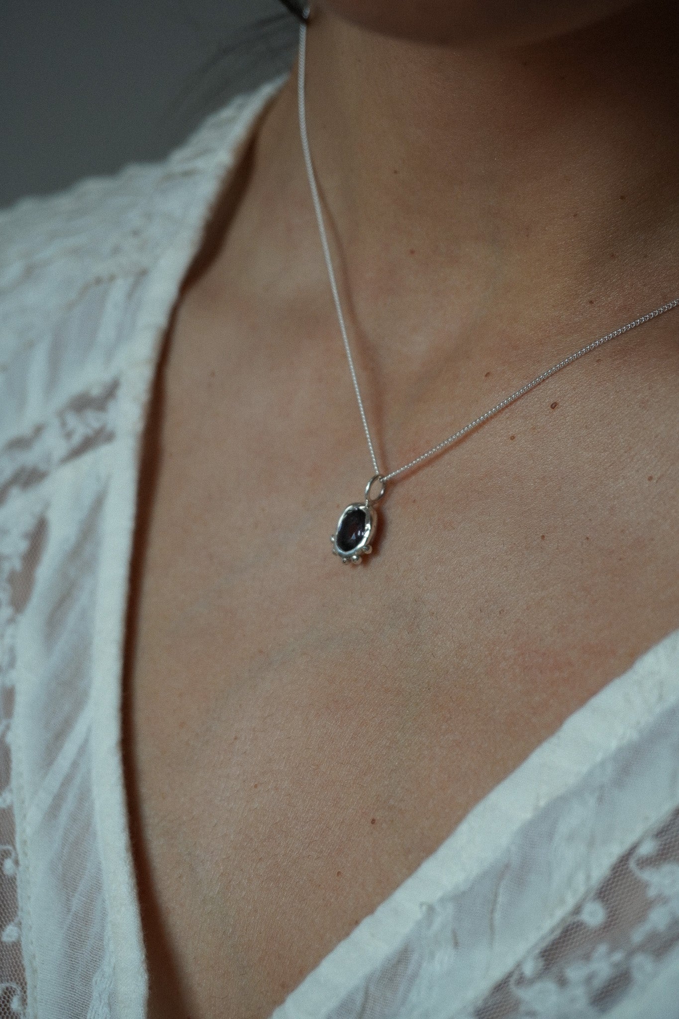 Collar Espinela Oval