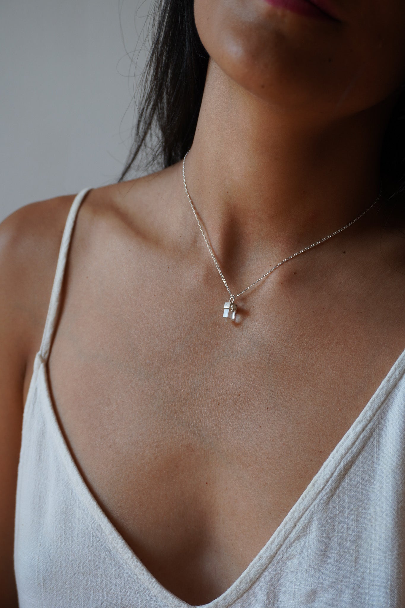 Colgante puntita cuarzo cristal