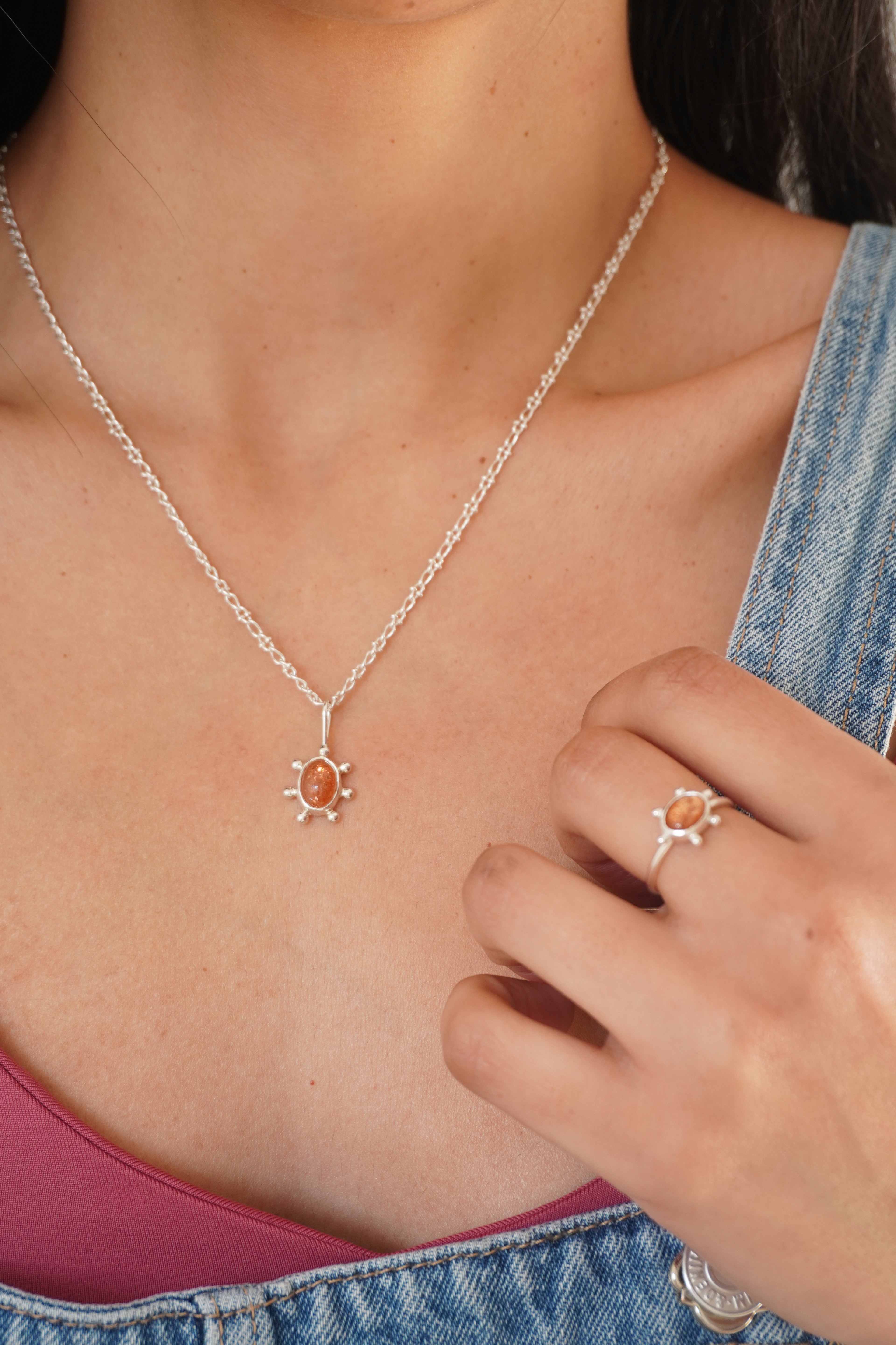 Colgante sunstone