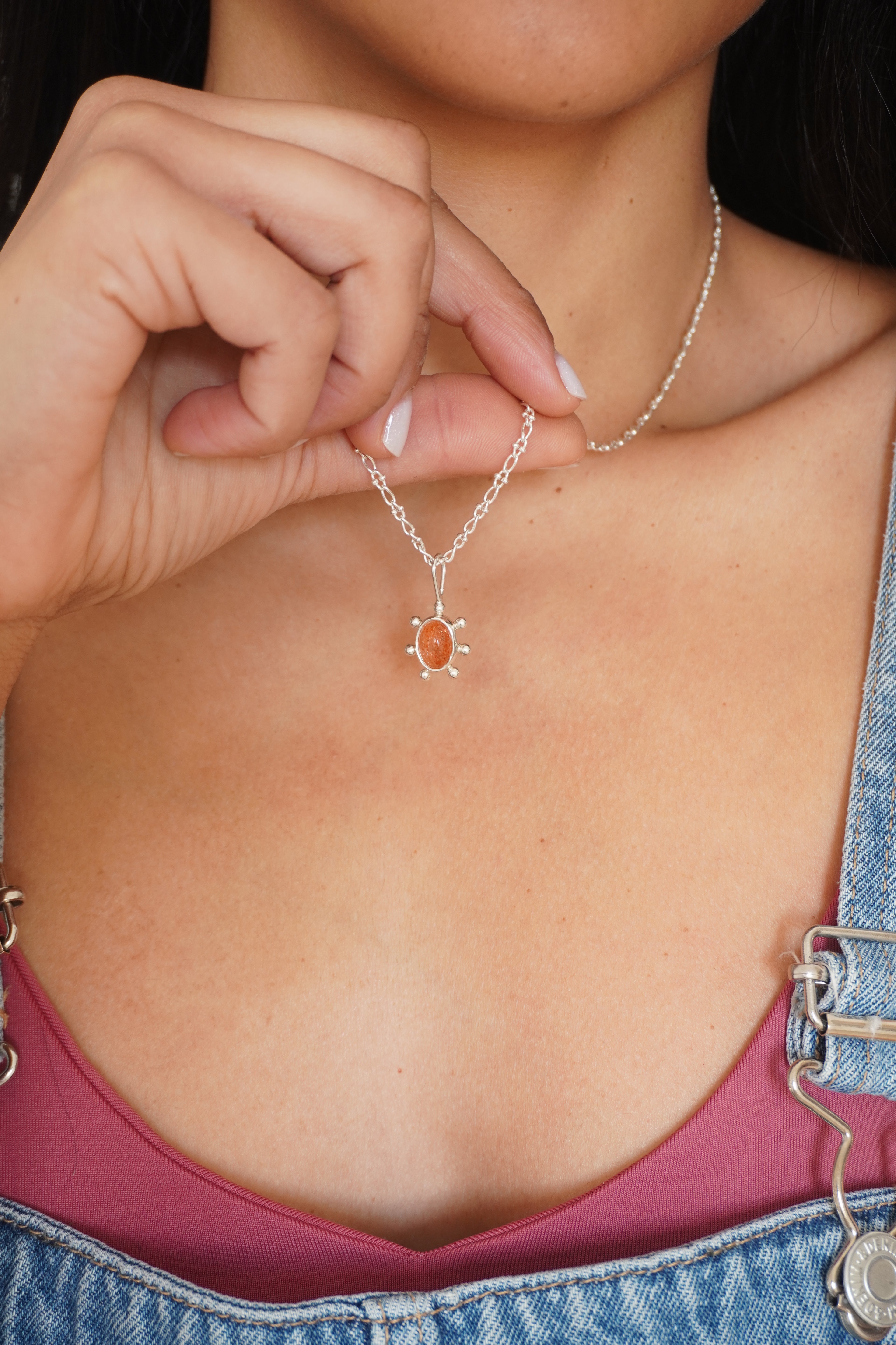 Colgante sunstone