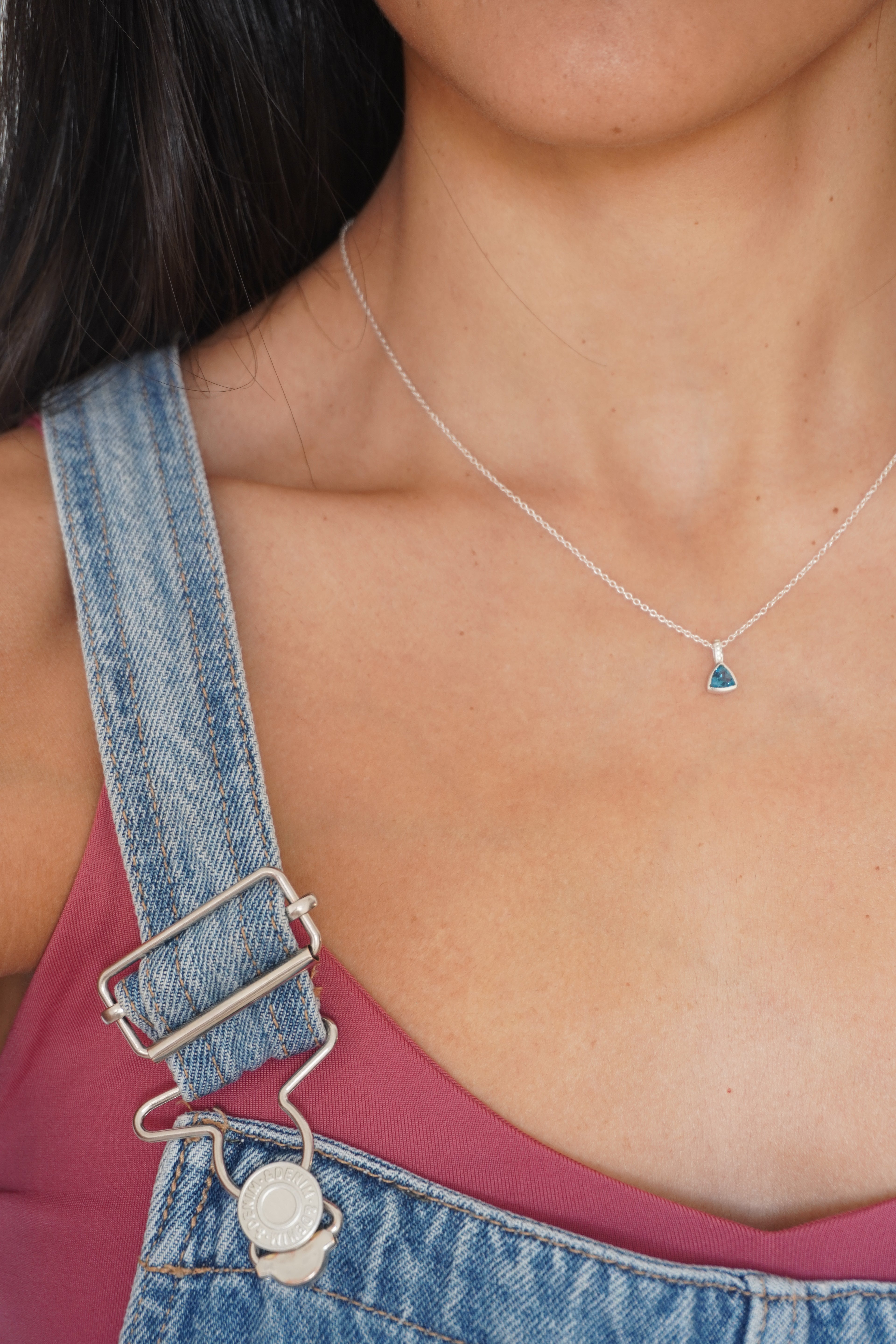 Colgante Topacio London Blue