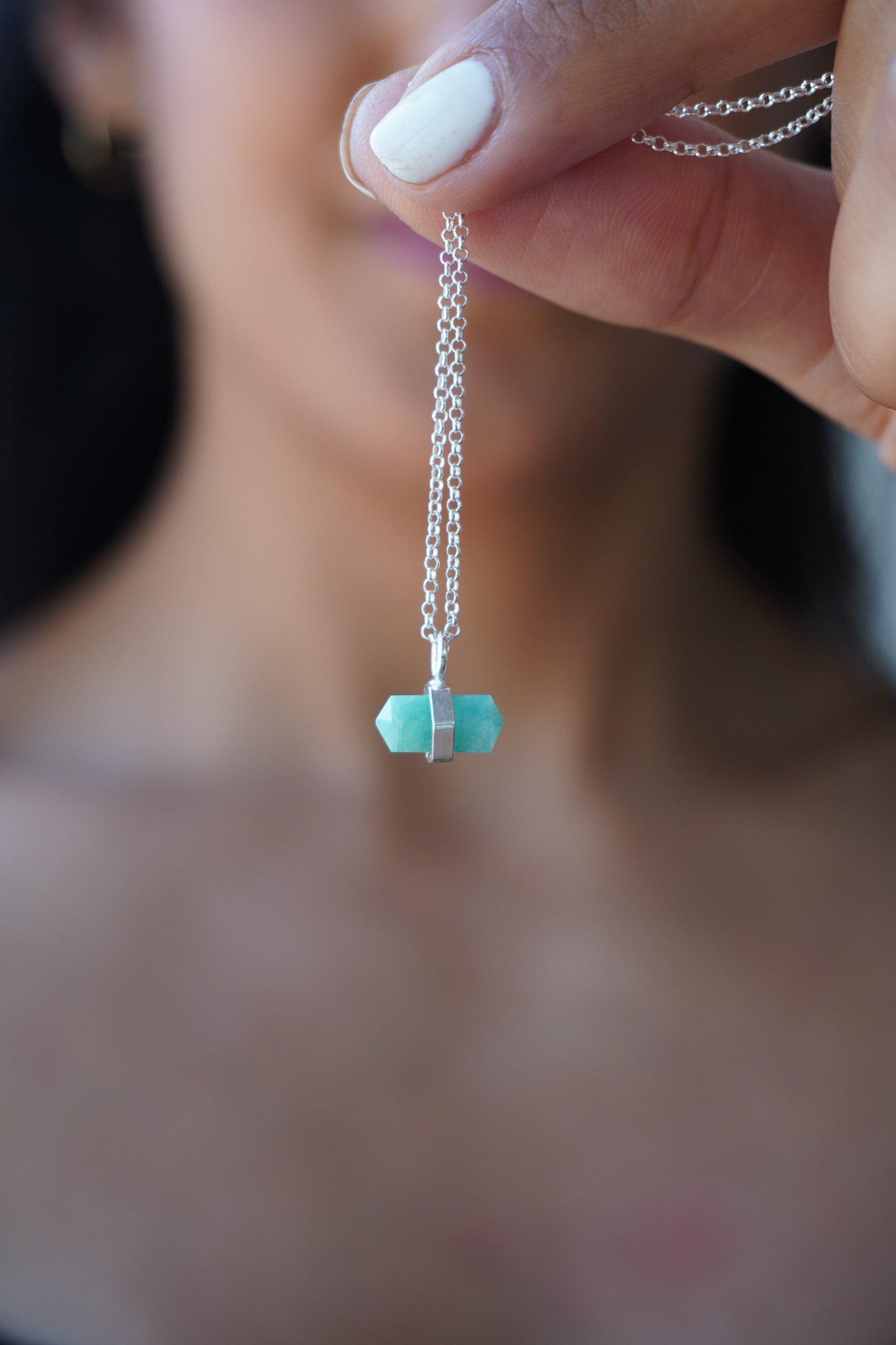 Amuleto mini amazonita