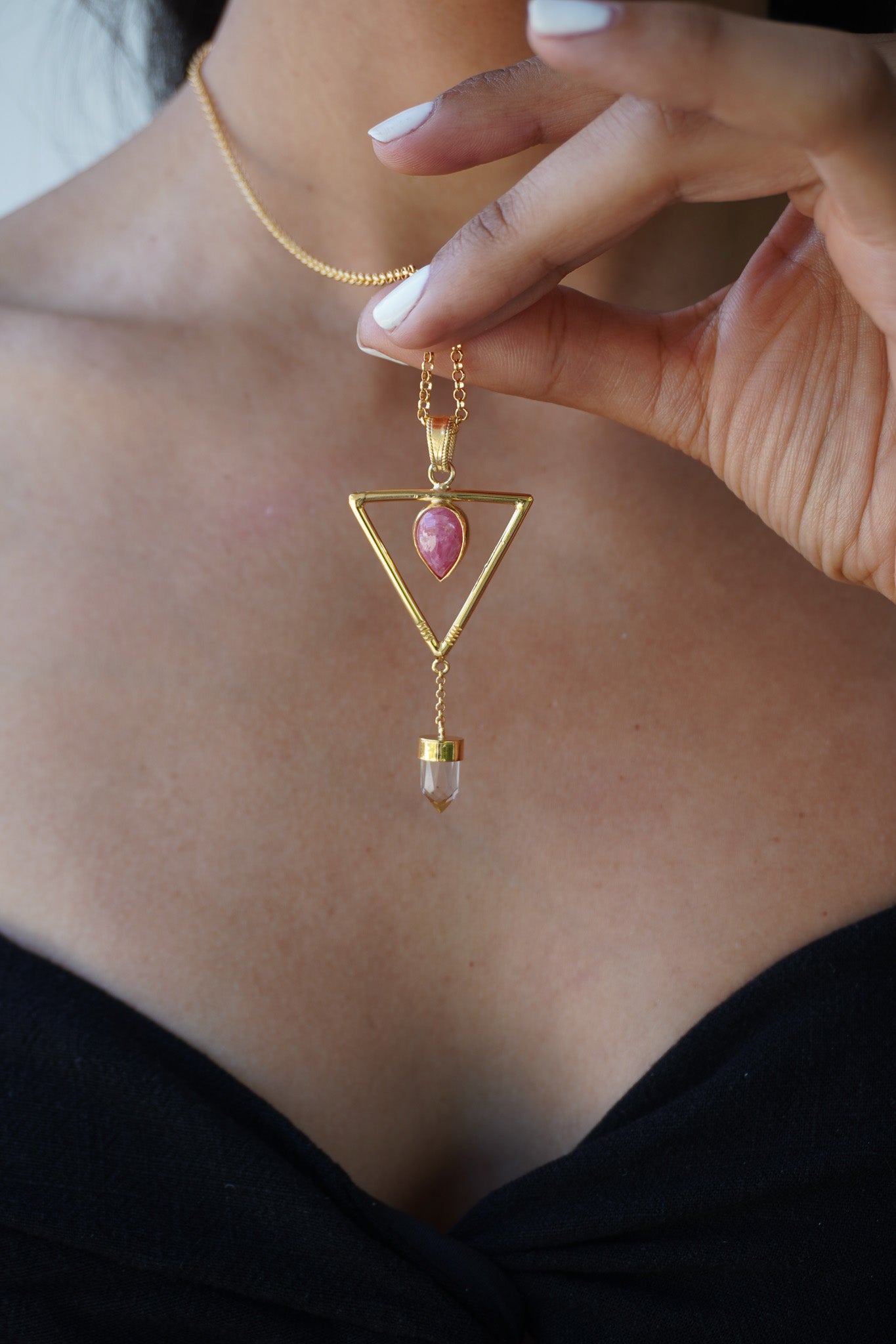 Colgante amuleto diosa✨