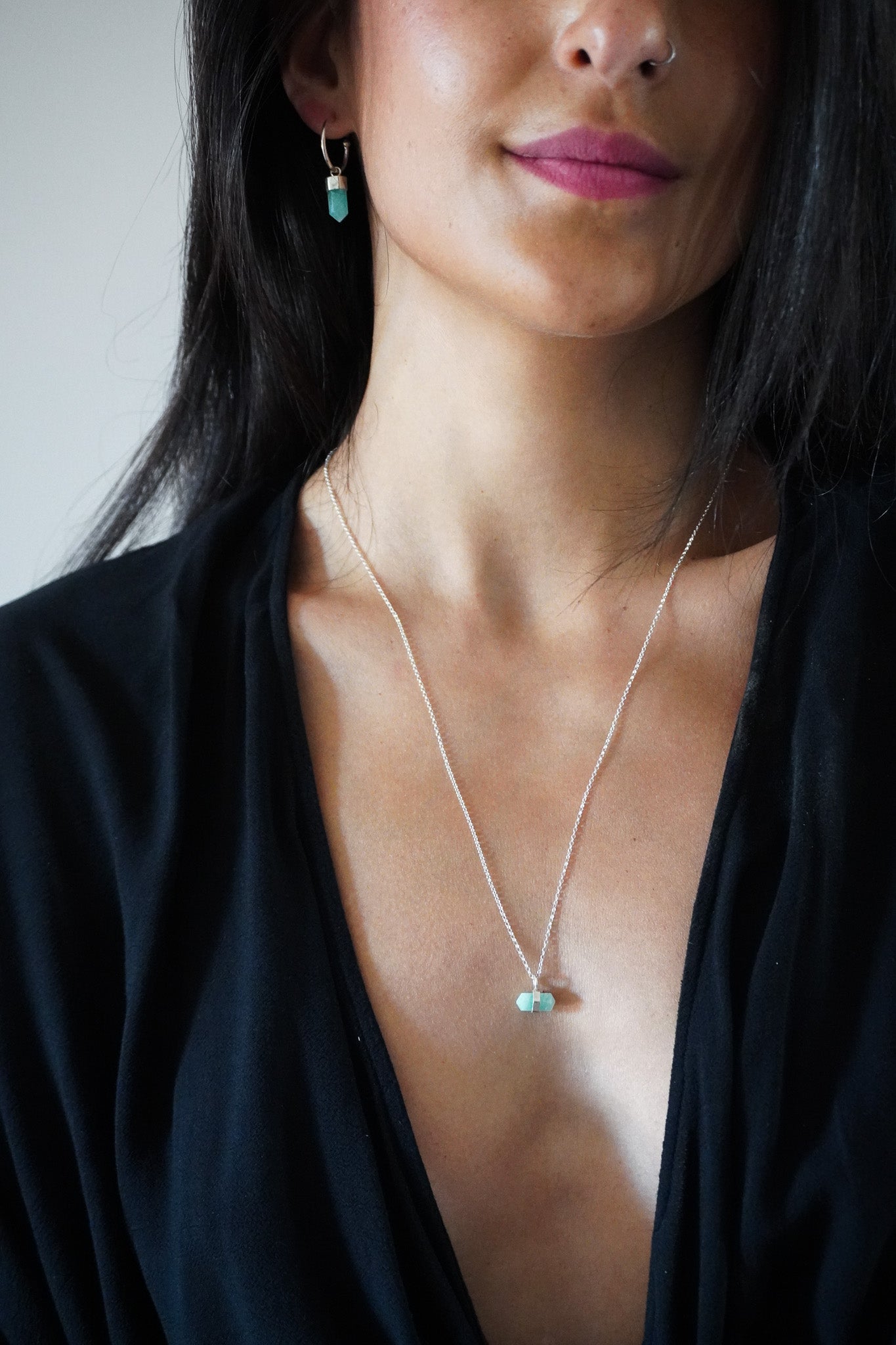 Amuleto mini amazonita