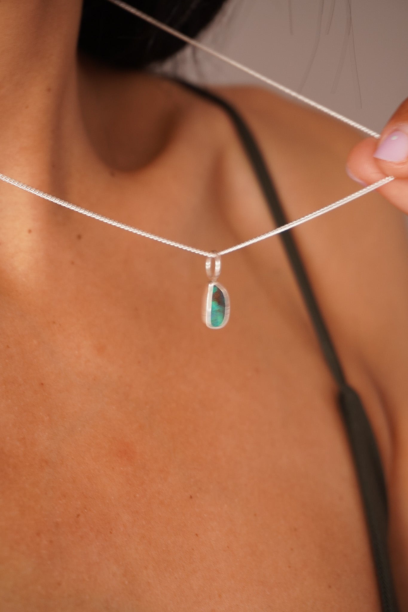 Collar Ópalo boulder 3