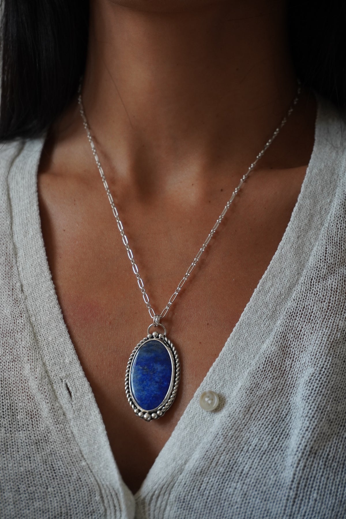 Colgante Auténtica oval