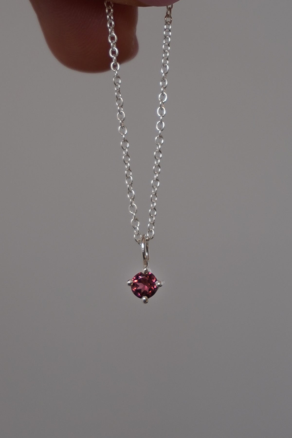 Colgante mini Turmalina Rosa