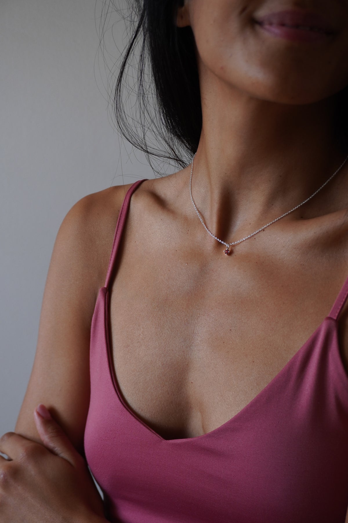 Colgante mini Turmalina Rosa