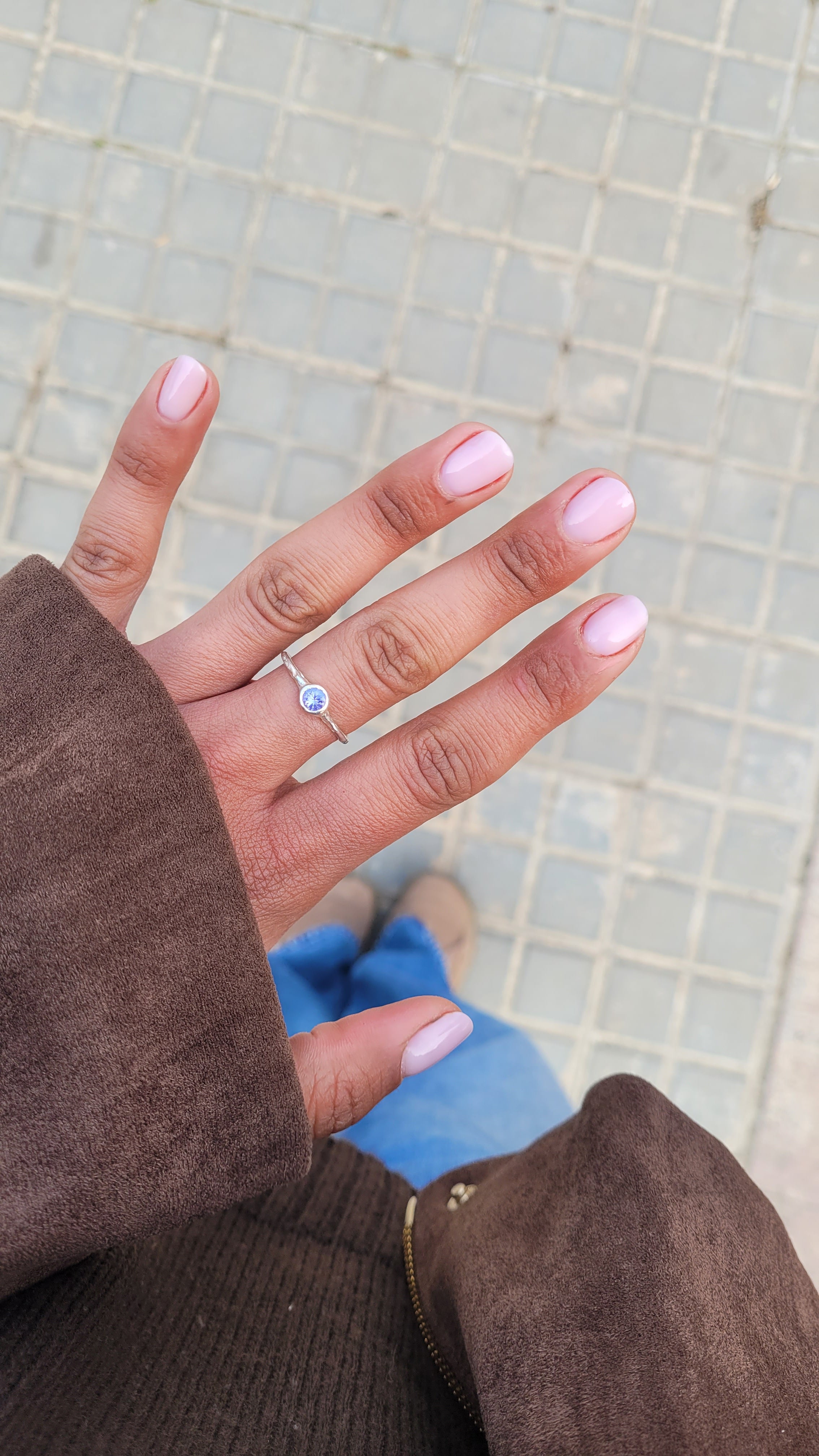 Anillo tanzanita
