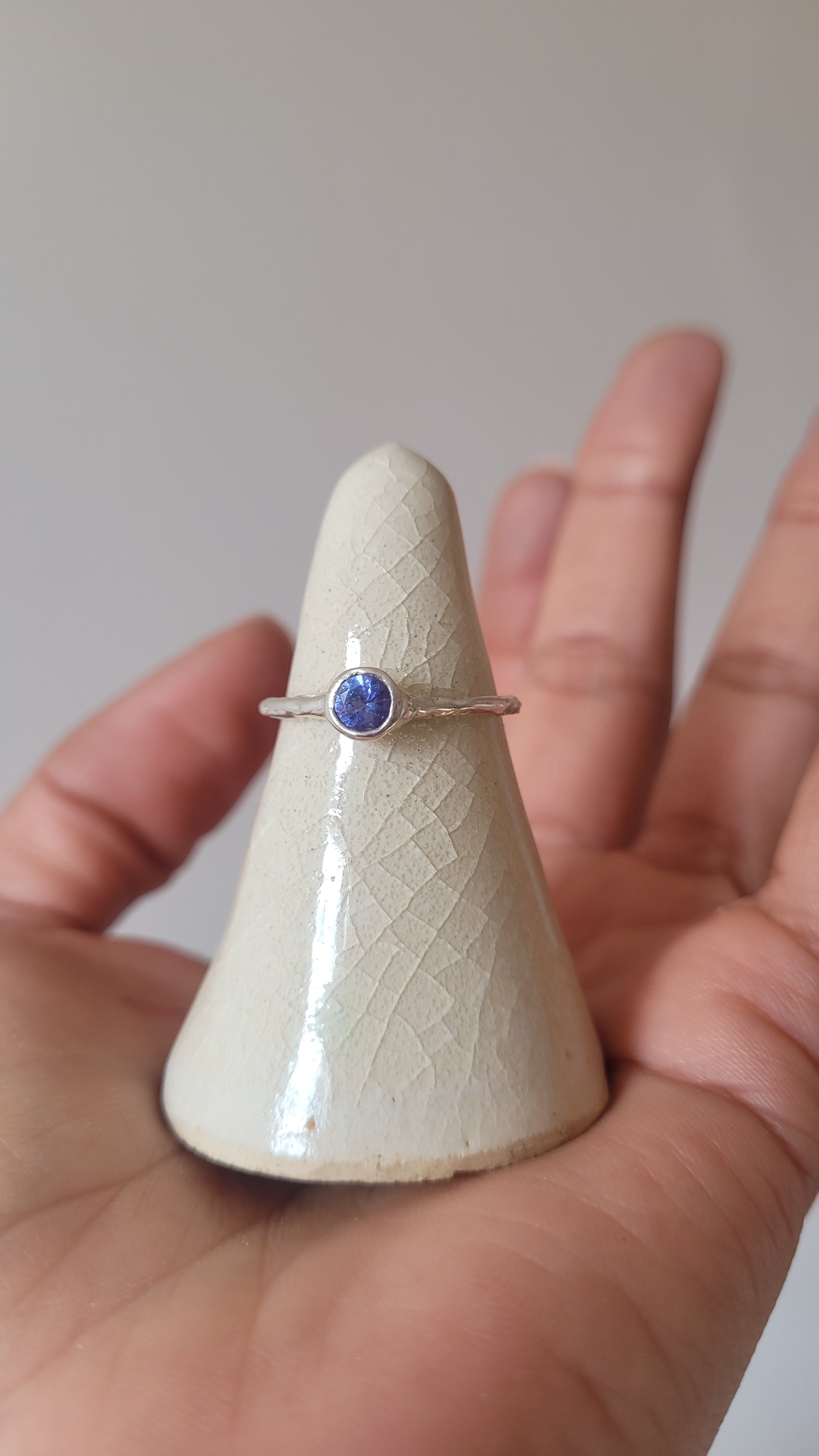 Anillo tanzanita